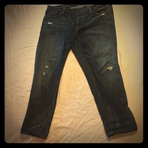 Loft by Ann Taylor Cropped denim